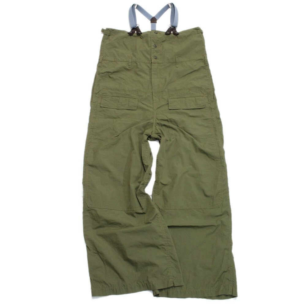【MARET/マレ/レディース/メンズ/ユニセックス/大人服/オリジナル 】 CNウエザーミリタリーハイ&ローサロペット カーキ(9)