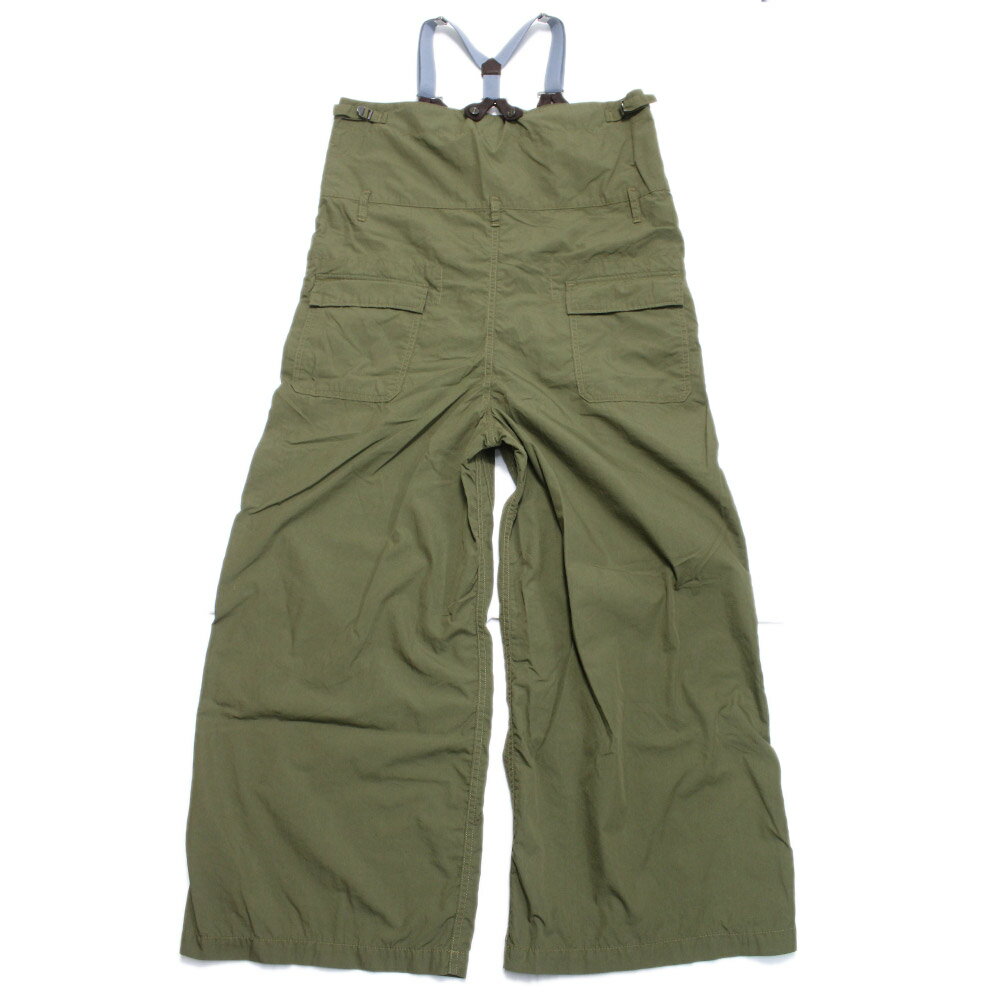 【MARET/マレ/レディース/メンズ/ユニセックス/大人服/オリジナル 】 セール 【30%OFF】 CNウエザーミリタリーハイ＆ローサロペット カーキ(9)