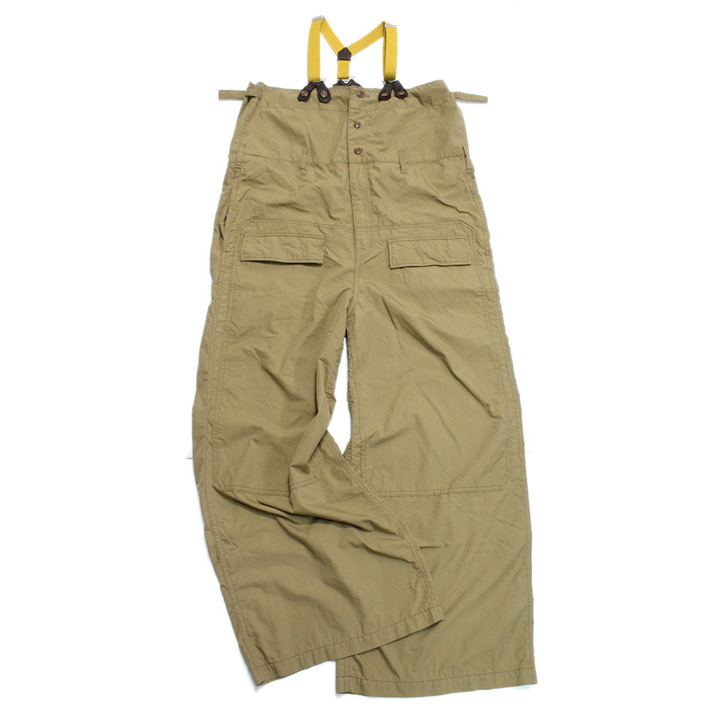 【MARET/マレ/レディース/メンズ/ユニセックス/大人服/オリジナル 】 CNウエザーミリタリーハイ＆ローサロペット ベージュ(16)