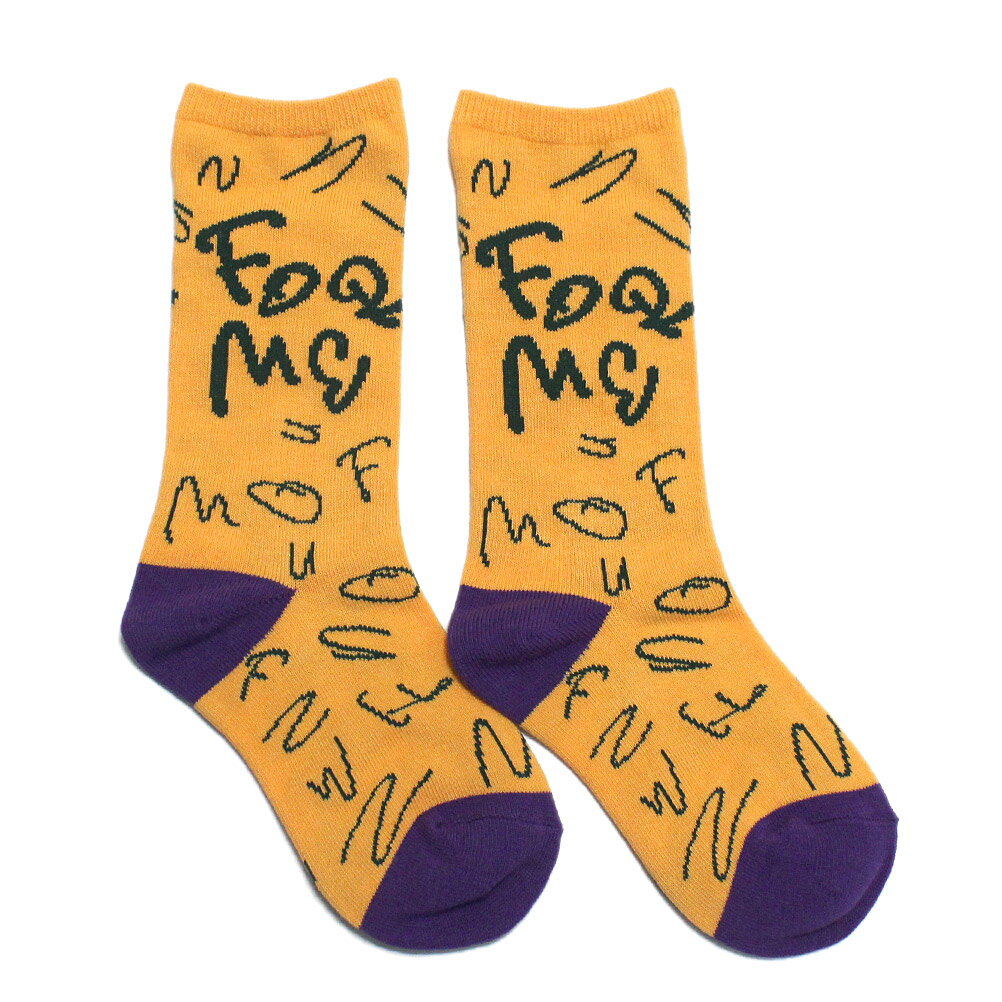 【nunuforme/ヌヌフォルム/レディース/キッズ/子ども服】 formeソックス オレンジ