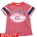 【GOLD RUSH OUTFITTERS/ゴールドラッシュアウトフィッターズ/アメカジ】 セール 【80%OFF】 CALIFORNIA フットボールTシャツ...