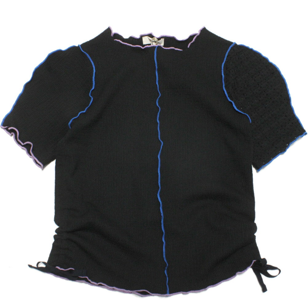 【ユニカ/UNICA/子供服/キッズ/女の子】 ジョイントドロストTシャツ ブラック(4)