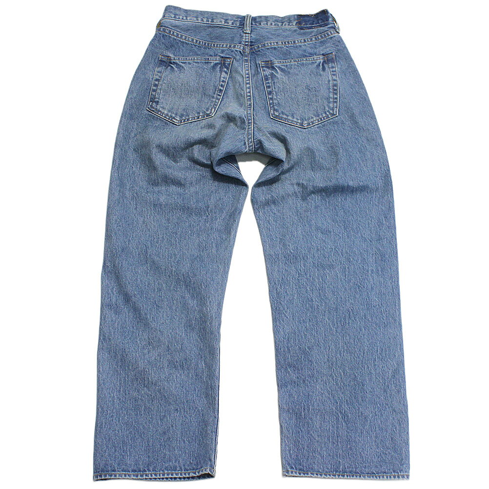 【MARET/マレ/レディース/メンズ/ユニセックス/大人服/オリジナル 】 セルビッチデニムスタンダードデニム5ポケットパンツ ビンテージブルー(44) millibar-10549950 子供服ミリバール サンプル画像2