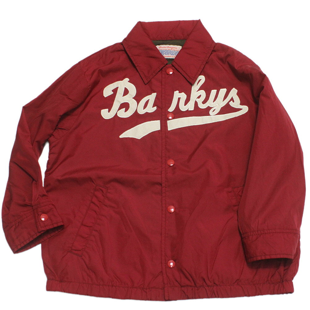 【子供服/デニムダンガリー/DENIM DUNGAREE/親子/デニム＆ダンガリー/DD】 MXイレブン コーチ JK 5R赤