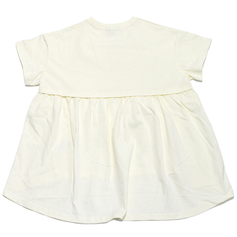 【ユニカ/UNICA/子供服/キッズ/女の子】 テープロゴデザインTシャツ オフホワイト(2) millibar-10556201 子供服ミリバール サンプル画像3