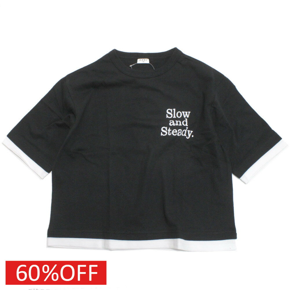 樂天商城 - 【JEANS.B/ジーンズベー】 セール 【60%OFF】 Slow Tシャツ ブラック(BK)