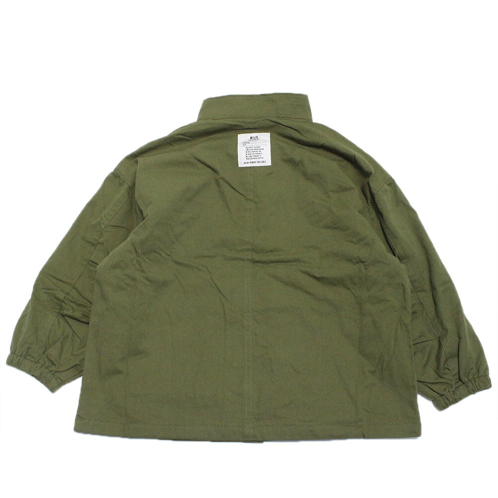 【ジェネレーター/子供服/GENERATOR/ジュニア/アウトレット/セール/OUTLET/SALE 】 セール 【70%OFF】 MILIS M-65 ショートJK カーキ(KH) millibar-10535415 子供服ミリバール サンプル画像3