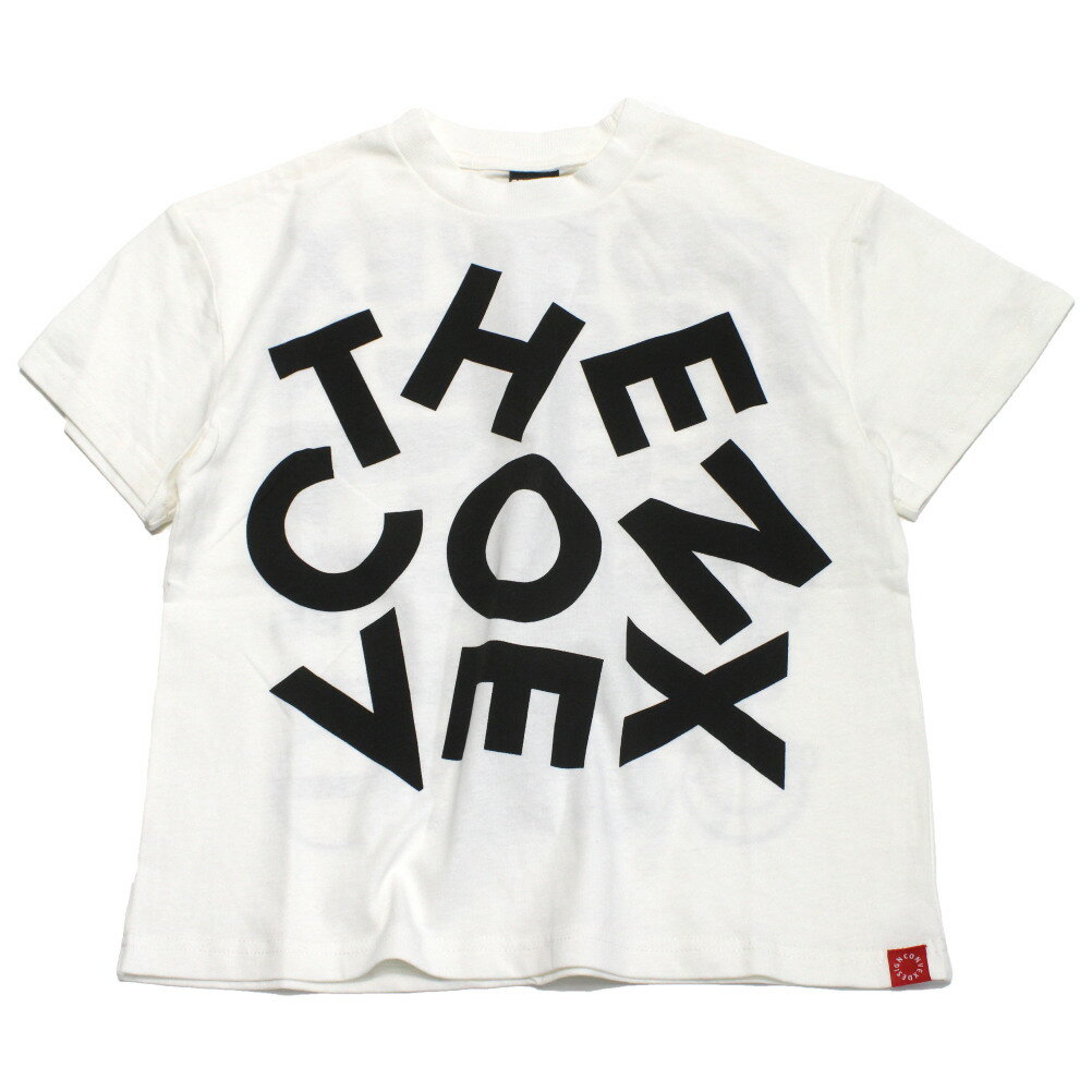 Rakuten - 【コンベックス/CONVEX/子供服/ジュニア/キッズ】 ランダムLOGO/ワイドTシャツ オフ(3)