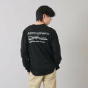 【子供服/GLAZOS/グラソス/男の子/ジュニアサイズ】 セール 【50%OFF】 バックロゴ長袖Tシャツ クロ(80)(4)