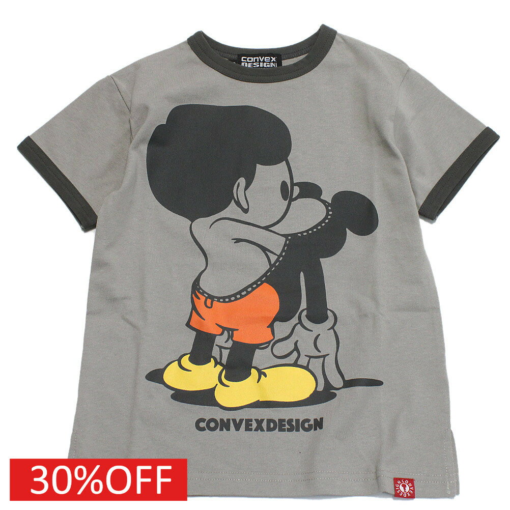 樂天商城 - 【コンベックス/CONVEX/子供服/ジュニア/キッズ】 セール 【30%OFF】 MUTANリンガー/ワイドTシャツ グレー(11)