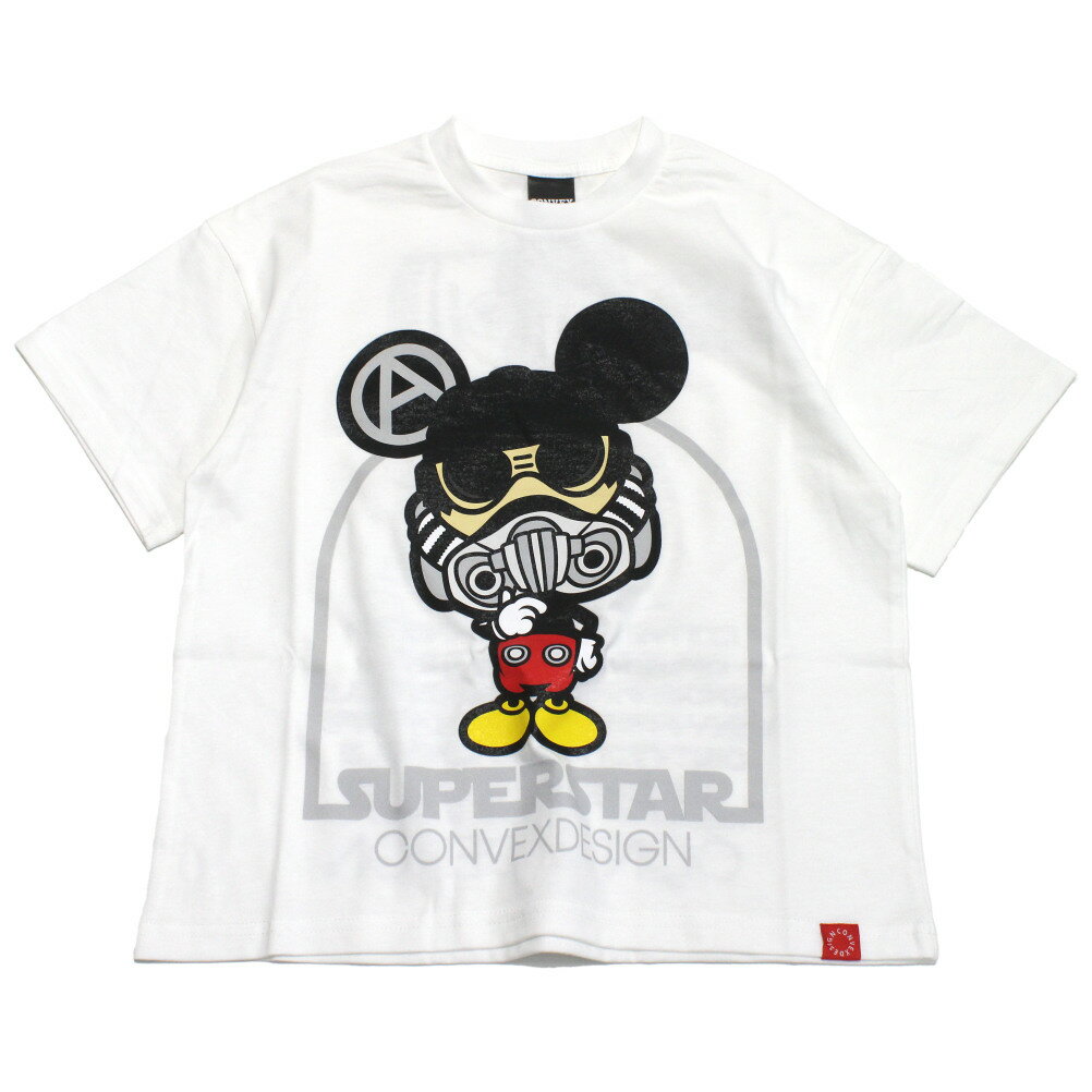 樂天商城 - 【コンベックス/CONVEX/子供服/ジュニア/キッズ】 SPACEマウス/ワイドTシャツ オフ(3)