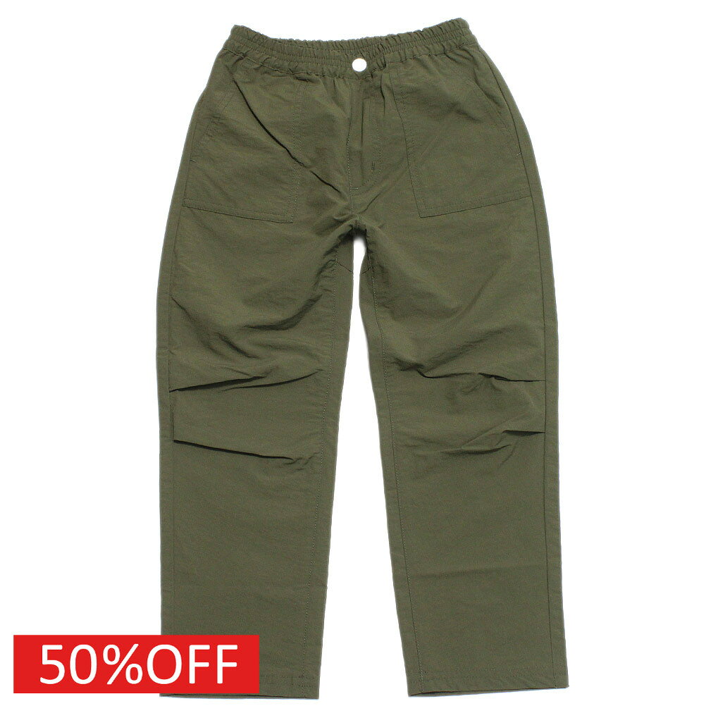 Long-Trousers, Trousers - 【スムージー/SMOOTHY/ジュニア/子供服/キッズ】 セール 【50%OFF】 ナイロンパンツ カーキ