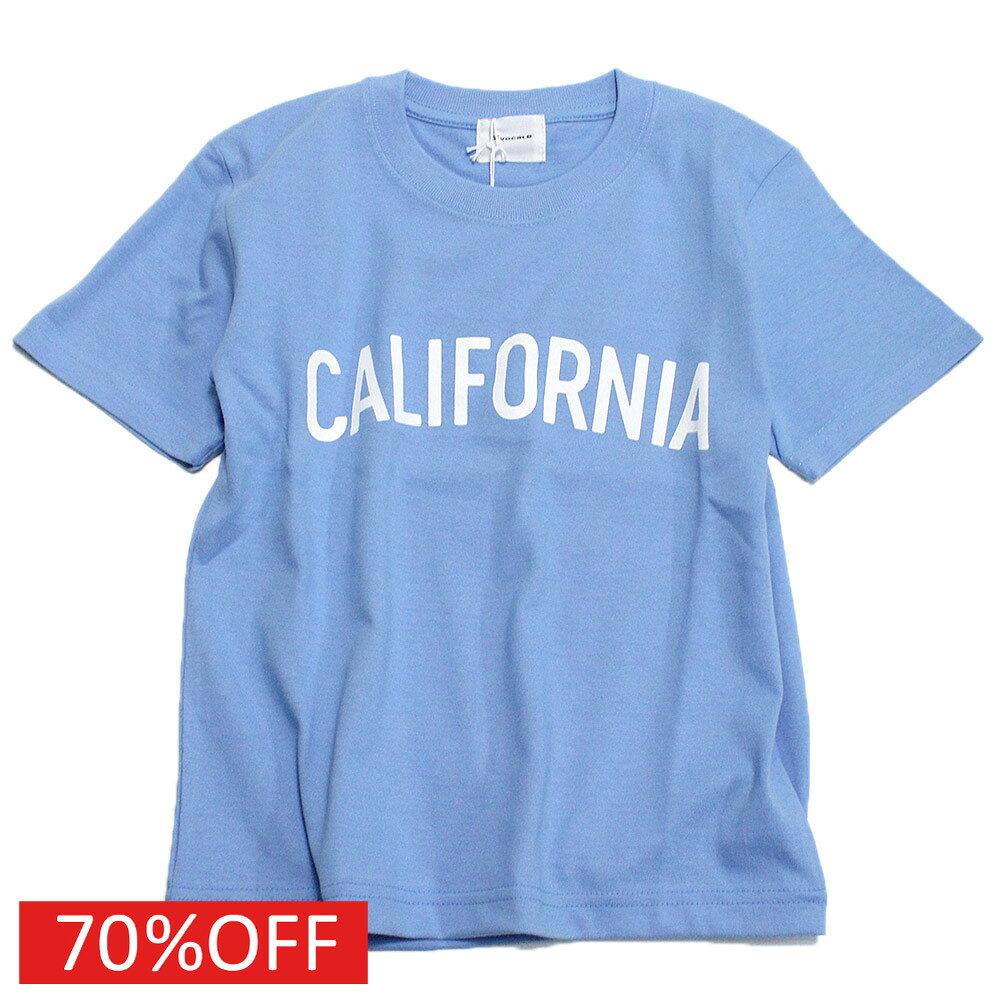 其它 - 【6゜vocaLe/セスタヴォカーレ/子供服//セスタボカーレ/ジュニア】 セール 【60%OFF】 ウエストコーストTシャツ サックス
