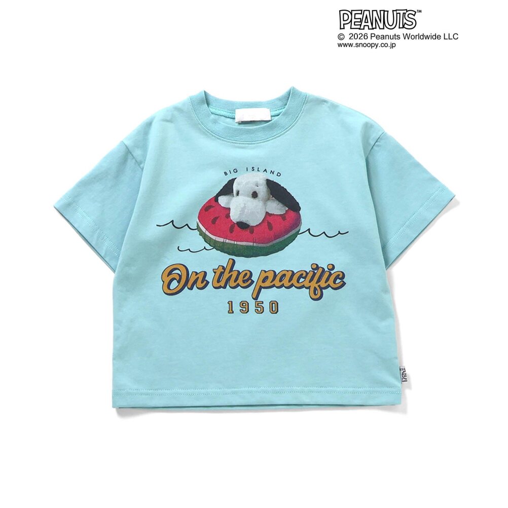 Rakuten - 【F.O.KIDS/エフオー/アメカジ/エフオーキッズ/子供服】 PEANUTS フォトアートTシャツ サックス(SS)