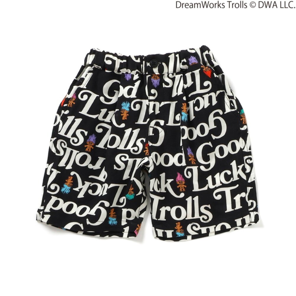 Rakuten - 【F.O.KIDS/エフオー/アメカジ/エフオーキッズ/子供服】 トロールズ　総柄ショーツ ブラック(BK)
