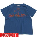 【子供服/デニムダンガリー/DENIM DUNGAREE/親子/デニム&ダンガリー/DD】 セール 【30%OFF】 テンジク ICE TEE 4NV紺