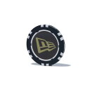 【NEWERA メンズ キャップ 帽子 ニューエラ】 【GOLF】 FLAG CHIP MARKER ブラック×ゴールド