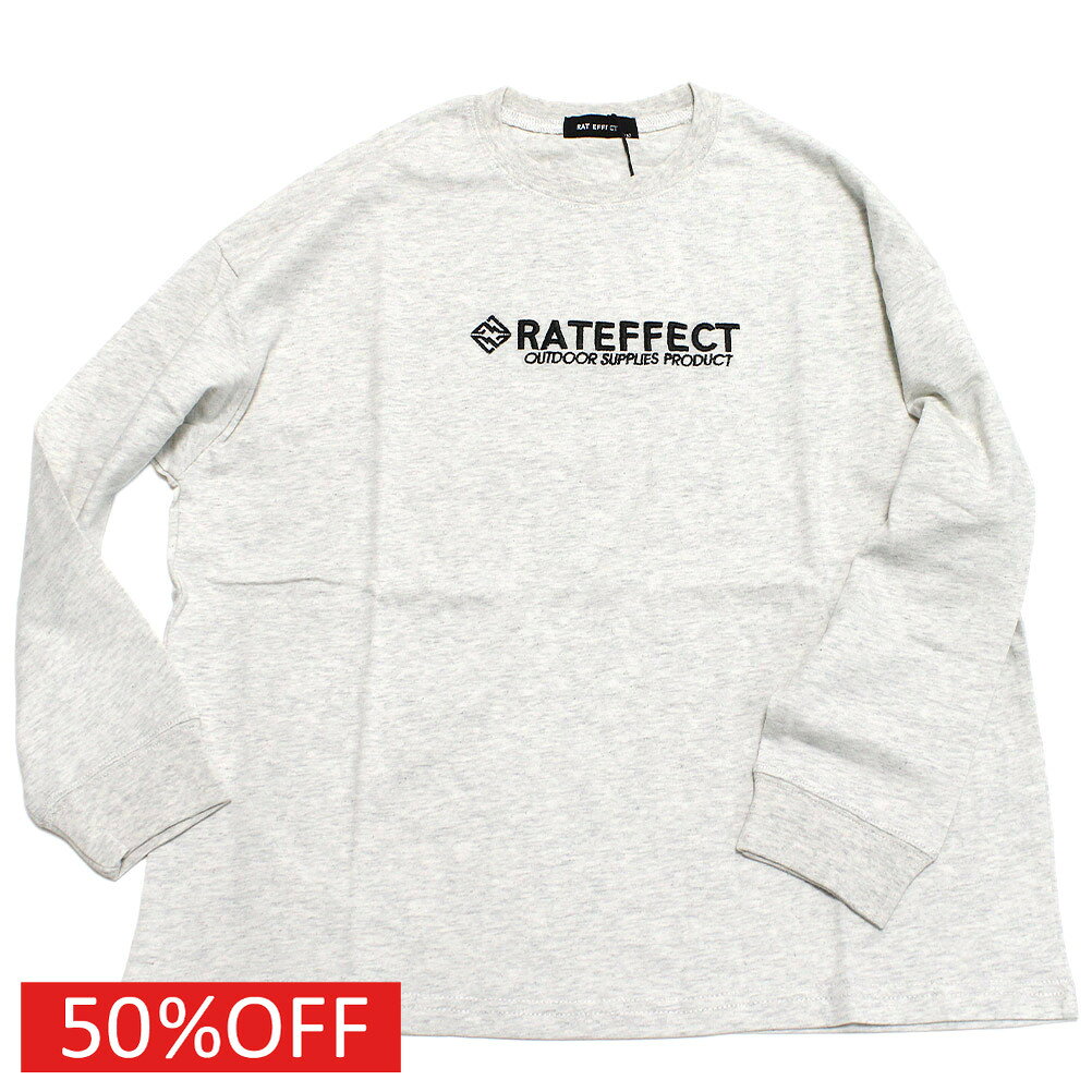 Rakuten - 【RAT EFFECT ラットエフェクト 子供服 ジュニア】 セール 【50%OFF】 SUPPLY OUTDOORスーパーBIGロンT オートミール