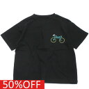 【ocean&ground/オーシャンアンドグラウンド/子供服/ベビー/キッズ/ジュニア】 セール 【50%OFF】 プレイフルロゴモチーフTシャツ ブラック(...