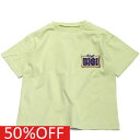 【ocean&ground/オーシャンアンドグラウンド/子供服/ベビー/キッズ/ジュニア】 セール 【50%OFF】 プレイフルロゴモチーフTシャツ ライム(L...