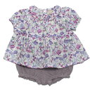 【petitmain/キッズ/プティマイン/子供服/女の子】 花柄チュニックパンツセット ピンク(11)