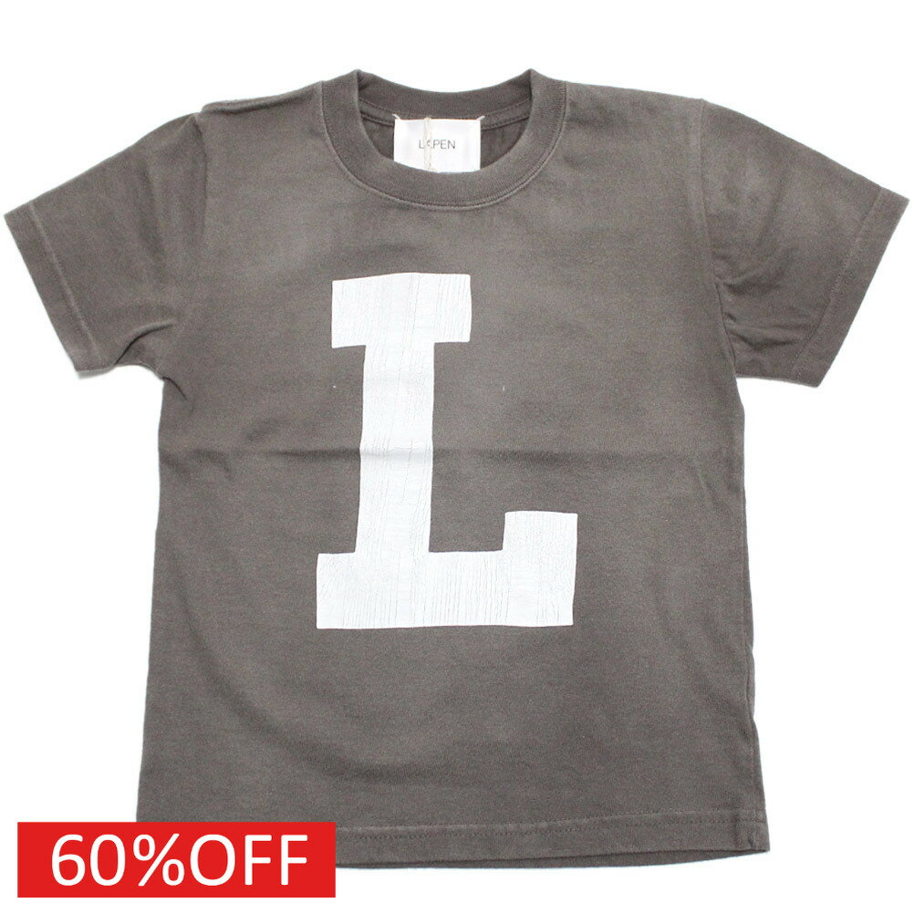 Rakuten - 【ラペン/ラパン/LAPEN/子供服/ジュニア/ヴィンテージ/アメカジ】 セール 【60%OFF】 L Tシャツ カーキ