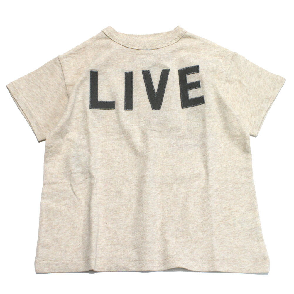 Rakuten - 【子供服/デニムダンガリー/DENIM DUNGAREE/親子/デニム＆ダンガリー/DD】 テンジク LIVE TEE 11OW生成