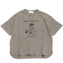 【FOV/フォブ/こども服/キッズ/親子/カジュアル】 あす楽 BOBS 6分袖Tシャツ アッシュグレー(AG)