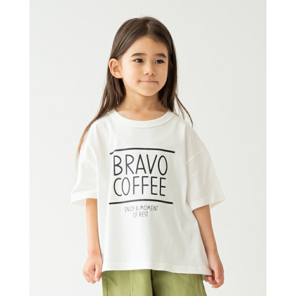 樂天商城 - 【FOV/フォブ/こども服/キッズ/親子/カジュアル】 BRAVO Tシャツ【5月入荷予定】 ホワイト(WH)