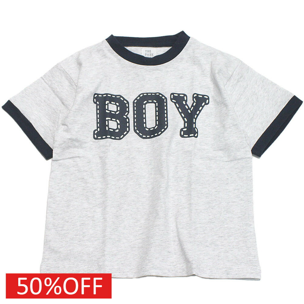 樂天商城 - 【子ども服/THE PARK SHOP/ザ・パークショップ/子供服/キッズ服】 セール 【50%OFF】 STITCH TRIM Tシャツ ホワイト