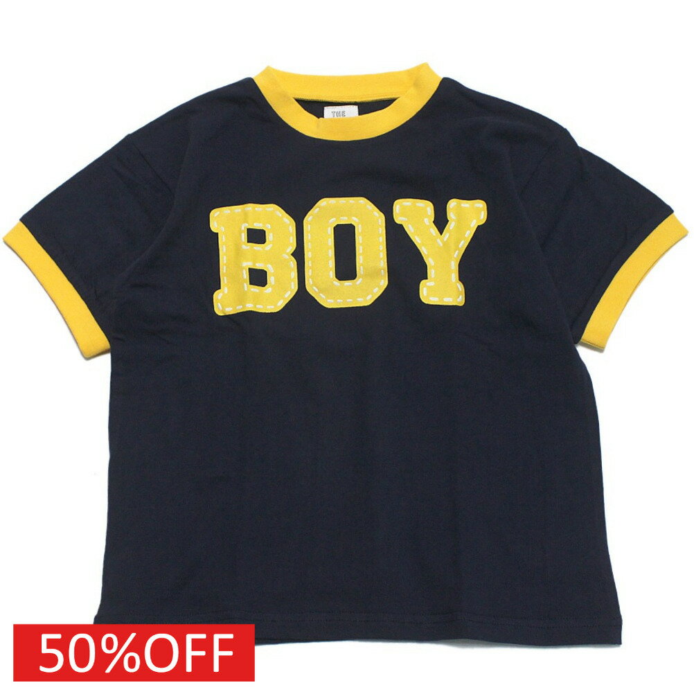 樂天商城 - 【子ども服/THE PARK SHOP/ザ・パークショップ/子供服/キッズ服】 セール 【50%OFF】 STITCH TRIM Tシャツ ネイビー