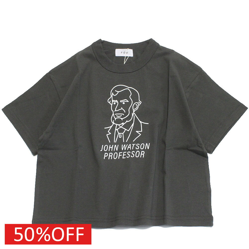 樂天商城 - 【FOV/フォブ/こども服/キッズ/親子/カジュアル】 セール 【50%OFF】 JOHN Tシャツ チャコール(CG)