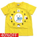 【知育玩具/子供服/ベビー/キッズCHEEK ROOM/チークルーム】 セール 【40%OFF】 おばけのマシュマロTシャツ イエロー(YE)