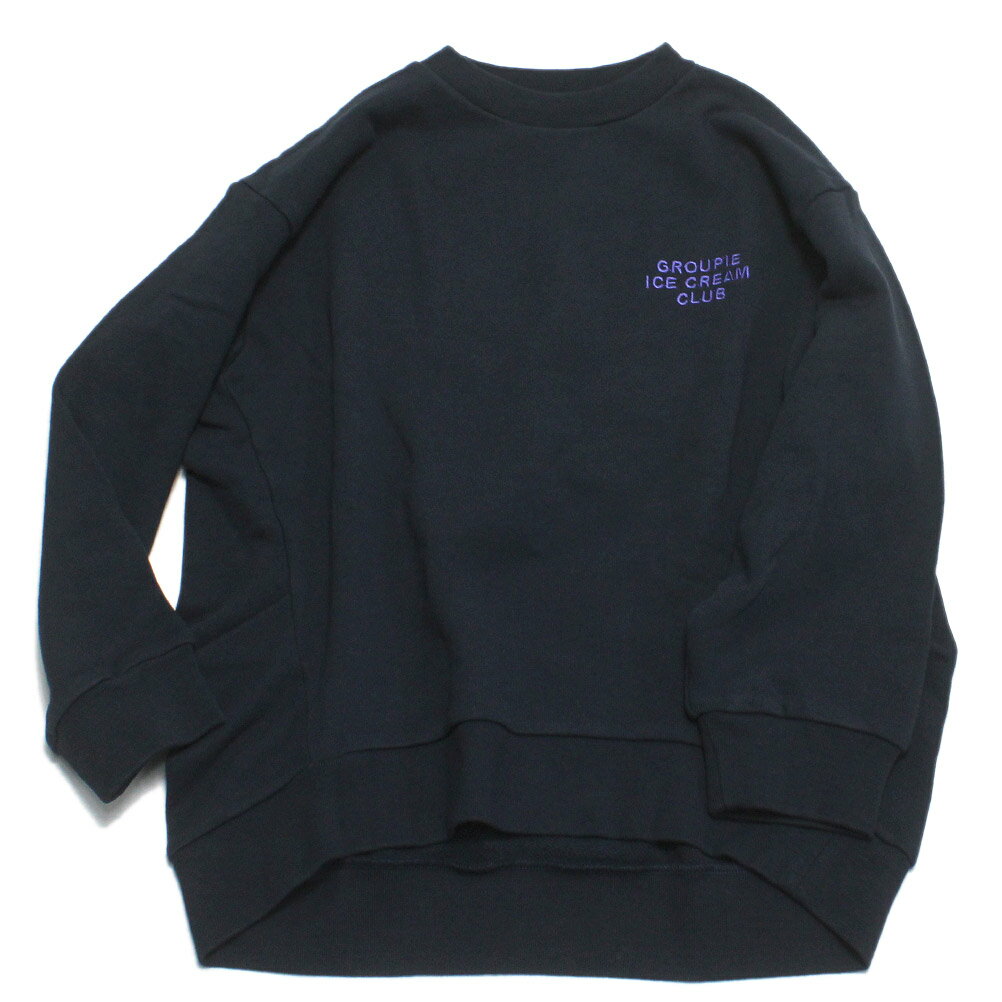 【子供服/グルーヴィーカラーズ/groovy colors/ジュニア/男の子】 ウラケ SUNDAE コクーンスウェット 4..