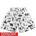 【ocean&ground/オーシャンアンドグラウンド/子供服/ベビー/キッズ/ジュニア】 セール 【50%OFF】 ウミヤマソウガラ夏ショーツ アニマル(AN)