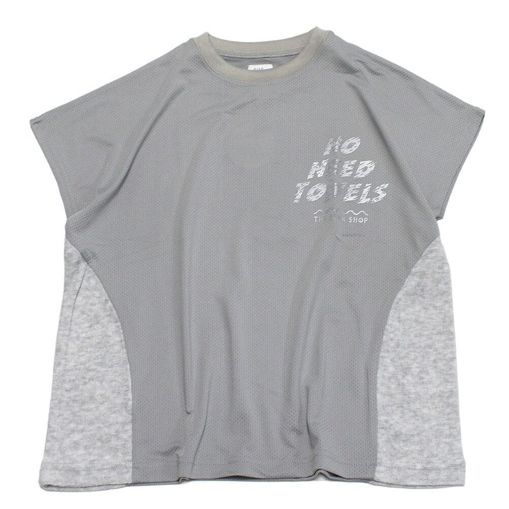 【子ども服/THE PARK SHOP/ザ・パークショップ/子供服/キッズ服】 NO TOWEL トップス グレー