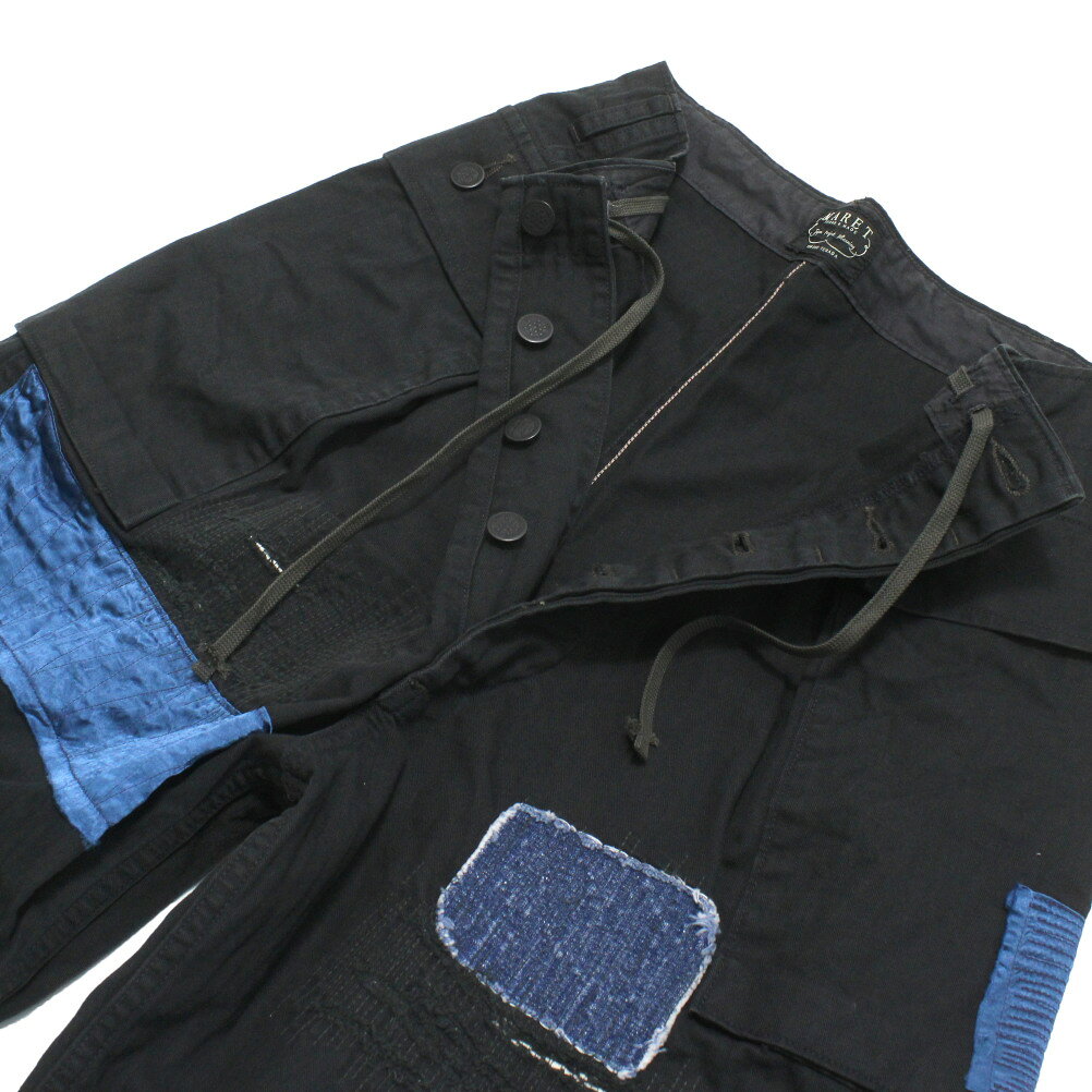 【MARET/マレ/レディース/メンズ/ユニセックス/大人服/オリジナル 】 アーミーヘリンボンクラフトパンツ チャコールグレー(17) millibar-10555503 子供服ミリバール サンプル画像3