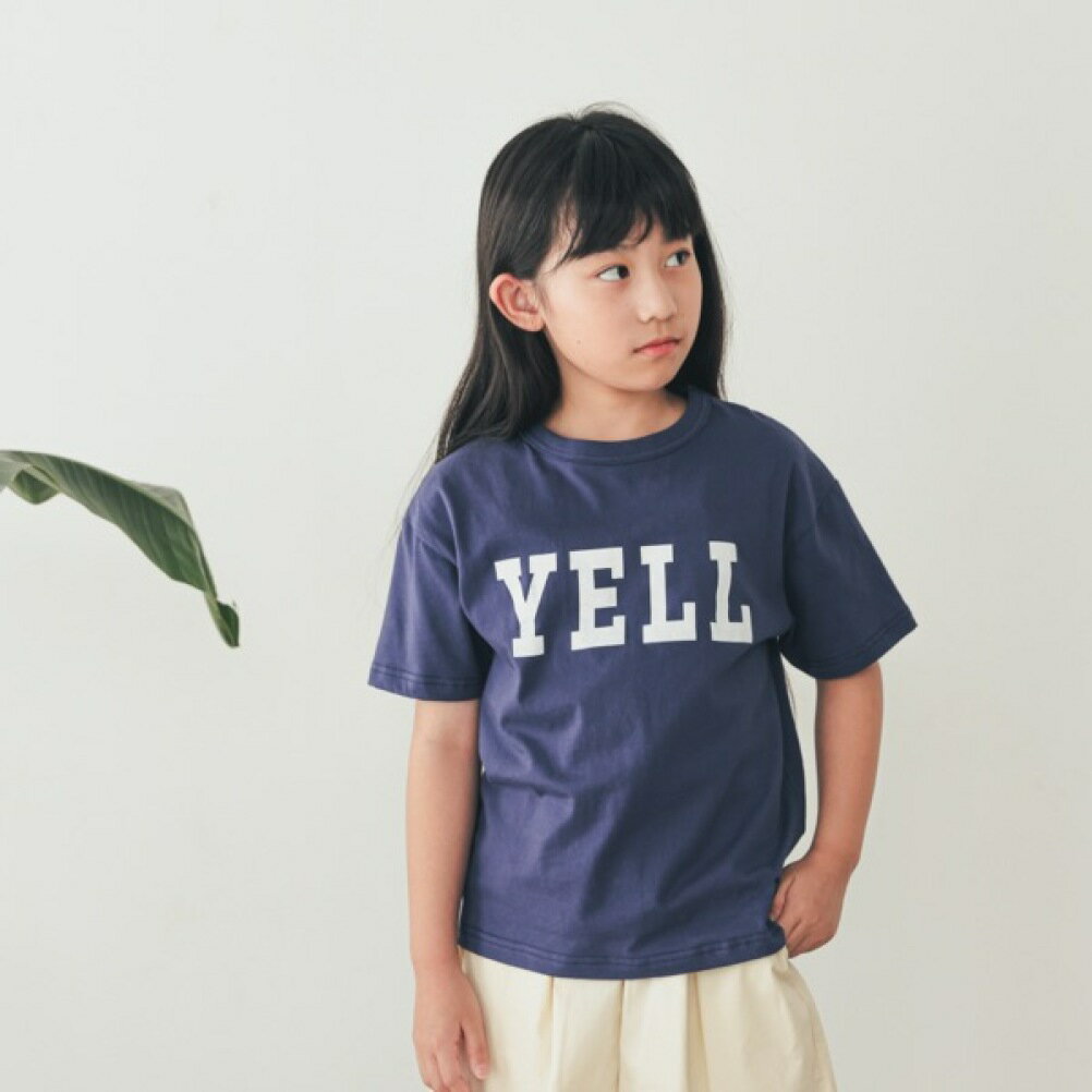 【ZERO standard/子供服/ゼロスタンダード】 セール 【50%OFF】 YELL　Tシャツ ネイビー(NV)
