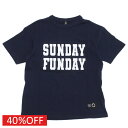 【ZERO standard/子供服/ゼロスタンダード】 セール 【40%OFF】 SUNDAY Tシャツ ネイビー(NV)(4)