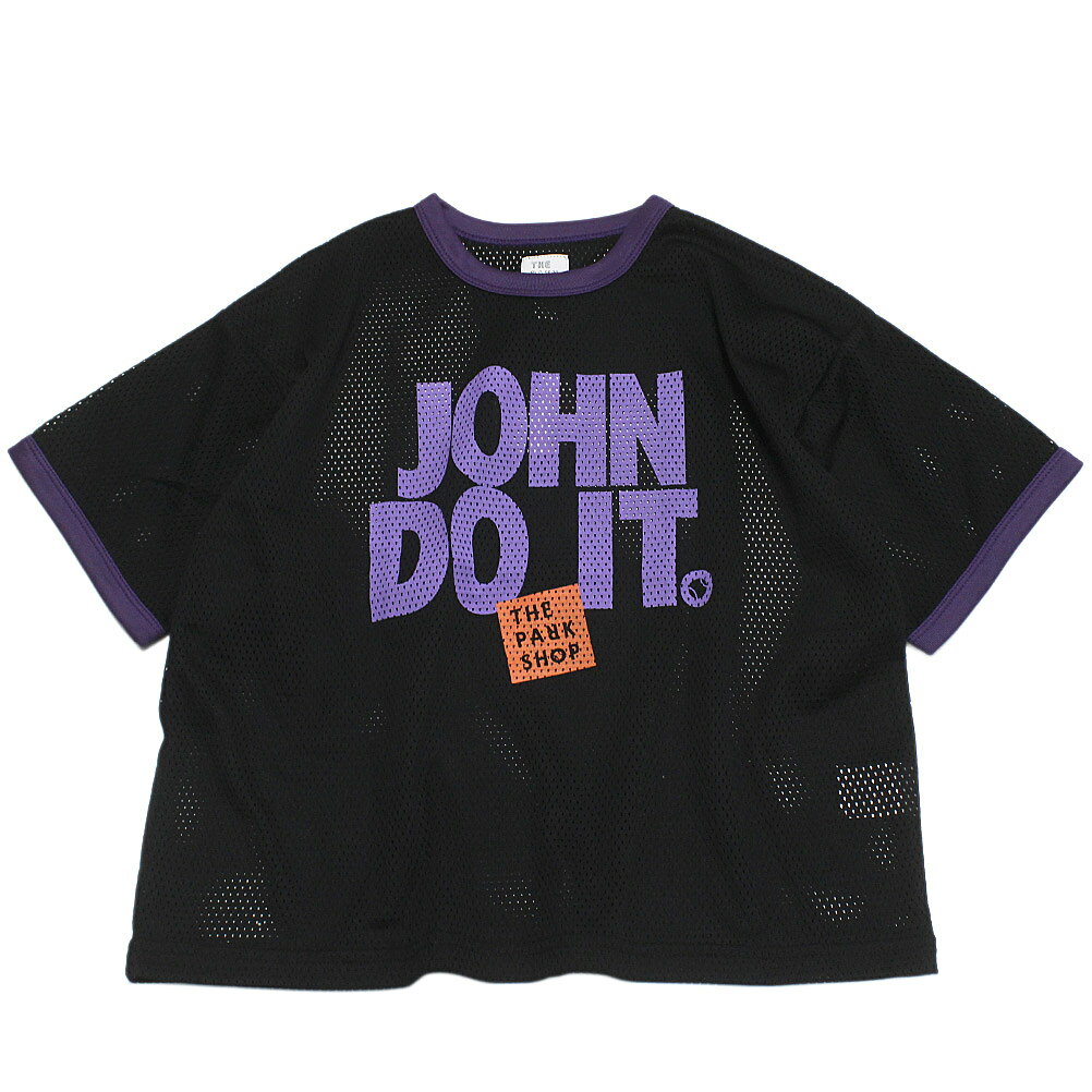 樂天商城 - 【子ども服/THE PARK SHOP/ザ・パークショップ/子供服/キッズ服】 DO WIDE MESH Tシャツ ブラック