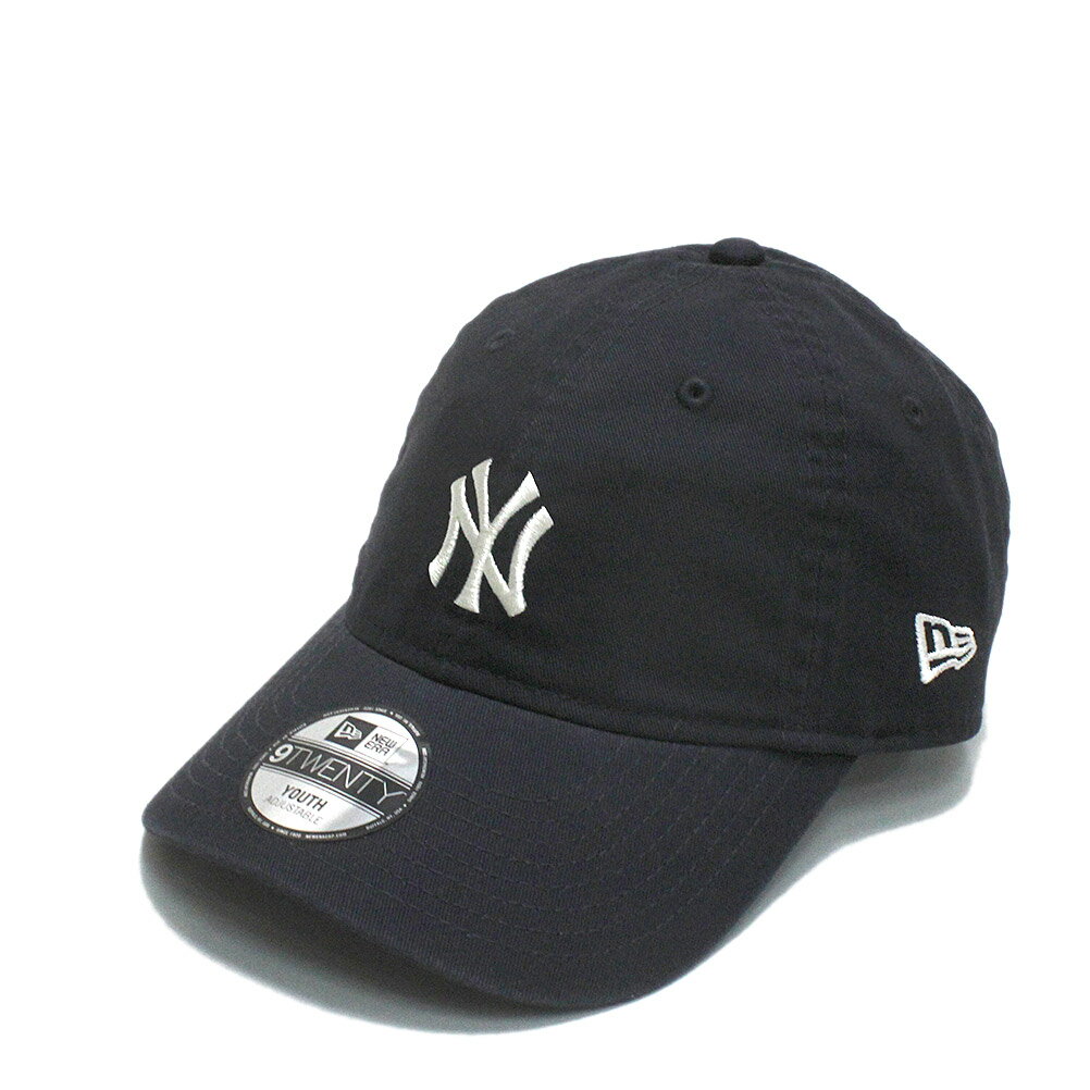 樂天商城 - 【NEWERA/キッズ/帽子/ニューエラ】 YOUTH 9TWENTY NEYYAN MID LOGO CAP ネイビー