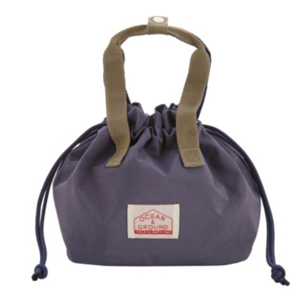 【ocean&amp;ground/オーシャンアンドグラウンド/子供服/ベビー/キッズ/ジュニア】 GOODAY保冷ランチ巾着 ダークネイビー(DN)