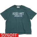 【ジェネレーター/子供服/GENERATOR/ジュニア 】 セール 【30%OFF】 あす楽 ISSEI ART スリット Tシャツ グリーン(GN)