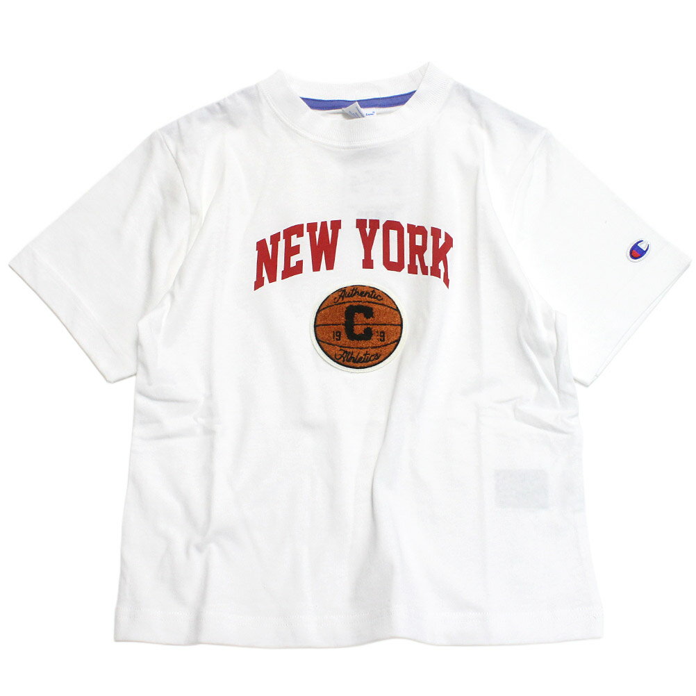 Rakuten - 【CHAMPION/KIDS/チャンピオン/キッズ/子ども服】 NEW YORKリラックスフィットT ホワイト(010)