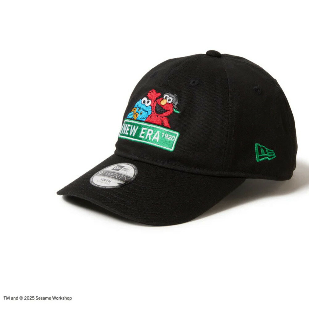 樂天商城 - 【NEWERA/キッズ/帽子/ニューエラ】 YOUTH 9TWENTY SESAME NELG CAP ブラック