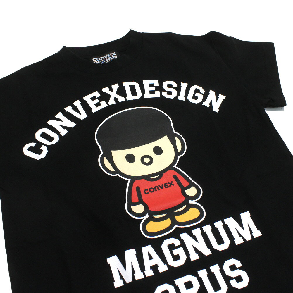 【コンベックス/CONVEX/子供服/ジュニア/キッズ】 ディフォルメMUTAN Tシャツ クロ(5)