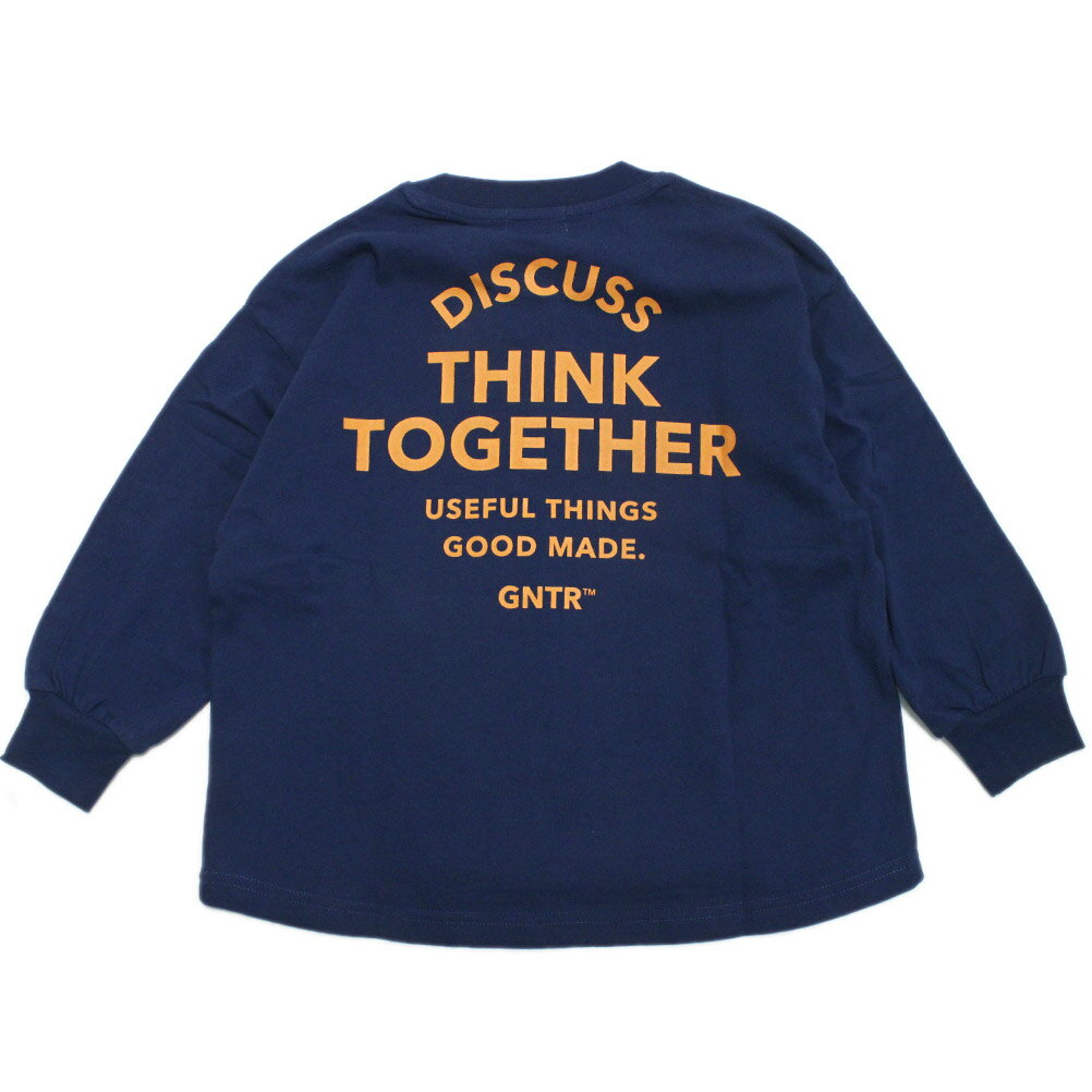 【ジェネレーター/子供服/GENERATOR/ジュニア 】 セール 【60%OFF】 THINKS TALKS L/S Tシャツ ブルー(BL)