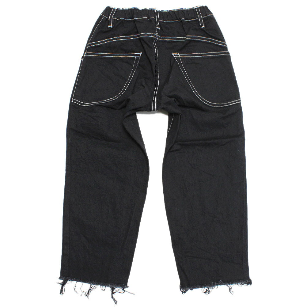 ��MOUN TEN./MOUNTEN/�ޥ���ƥ�/�Ҷ���/����˥��� ������ ��31%OFF�� organic wide cropped ������ �֥�å�