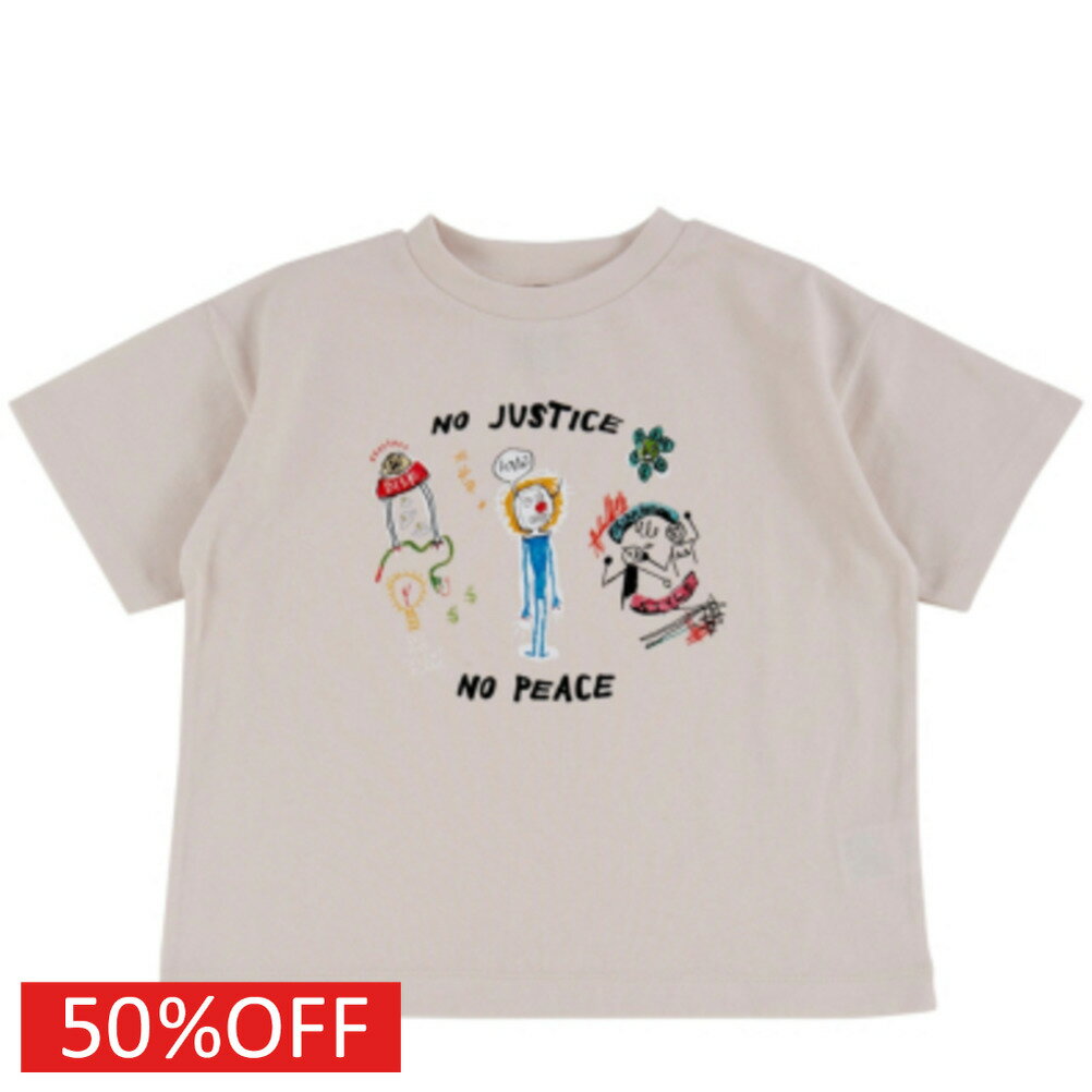 樂天商城 - 【ocean＆ground/オーシャンアンドグラウンド/子供服/ベビー/キッズ/ジュニア】 セール 【50%OFF】 シティプリントTシャツ グレージュ(GE)