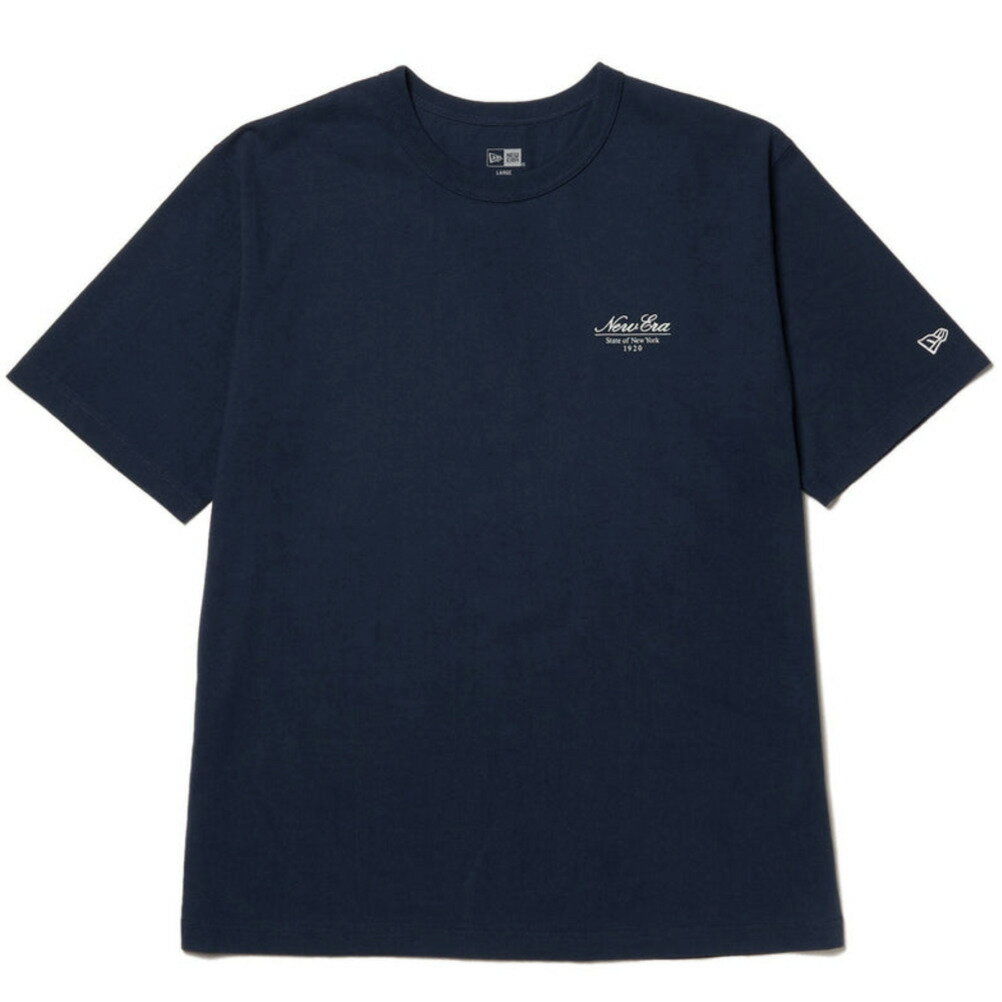  CL SCRIPT SS WAS CT TEE ライトネイビー